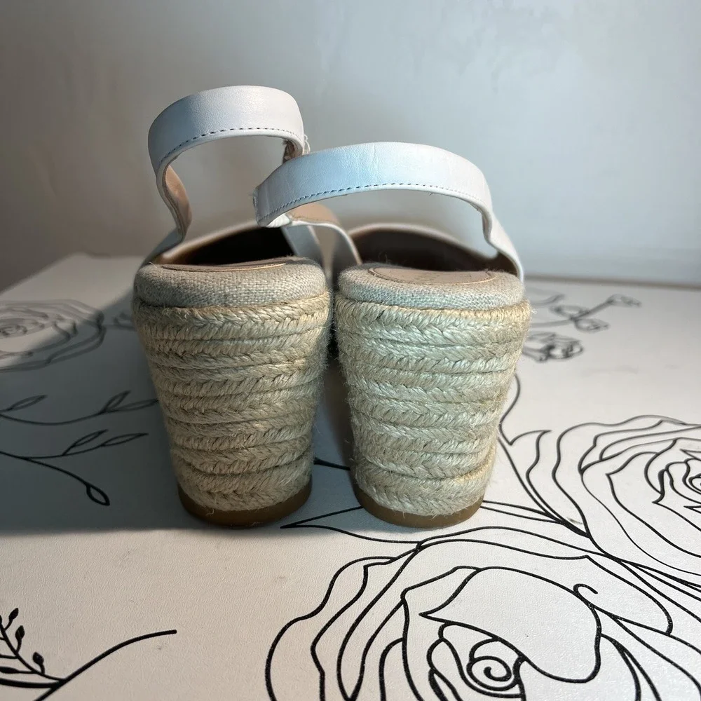 Cole Haan women's Shoes Sandals Cloudfeel Espadrille Wedge Slingback Size 10B